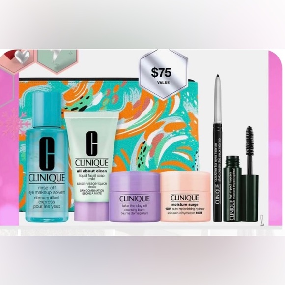 Clinique Other - 🆕 Clinique 7-pc travel-sized make-up & skincare kit
